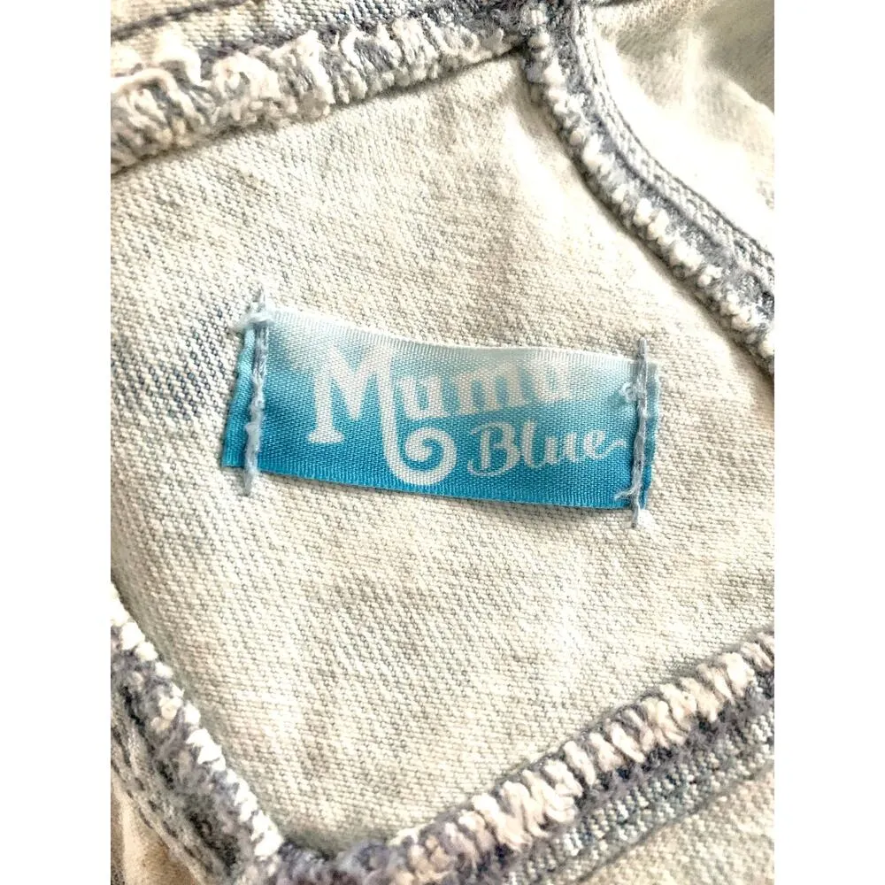 3/$15 Show Me Your Mumu Georgia Overalls Shortalls in Tide Wash *Small Stains* - Image 14