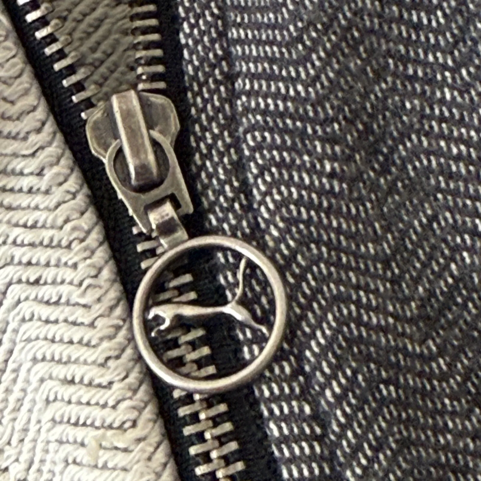 Puma Asymmetrical Lifestyle Jacket Womens Sz Lg Futuristic Sporty Athletic Style - Image 7