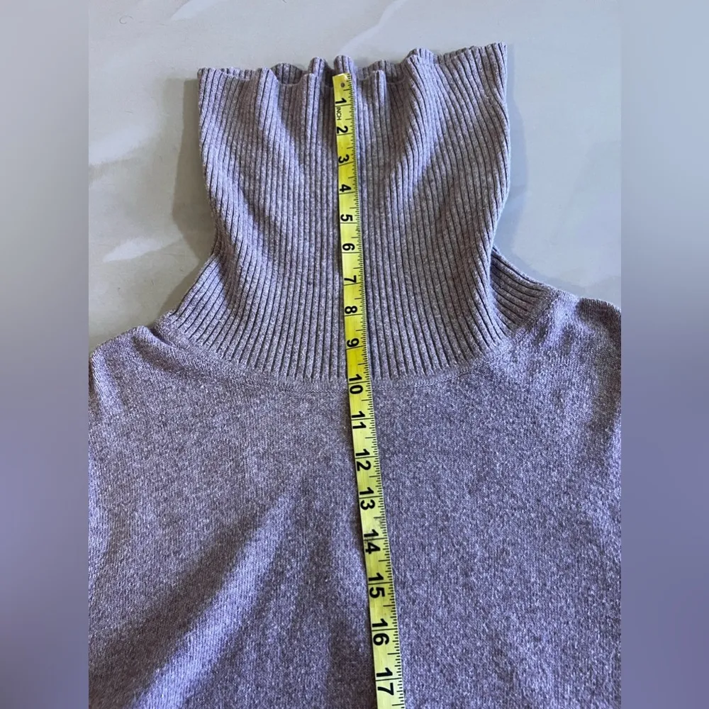 Pink Turtleneck Long Sleeve Sweater VOLARY  L/XL  organic cotton from Bolivia - Image 11