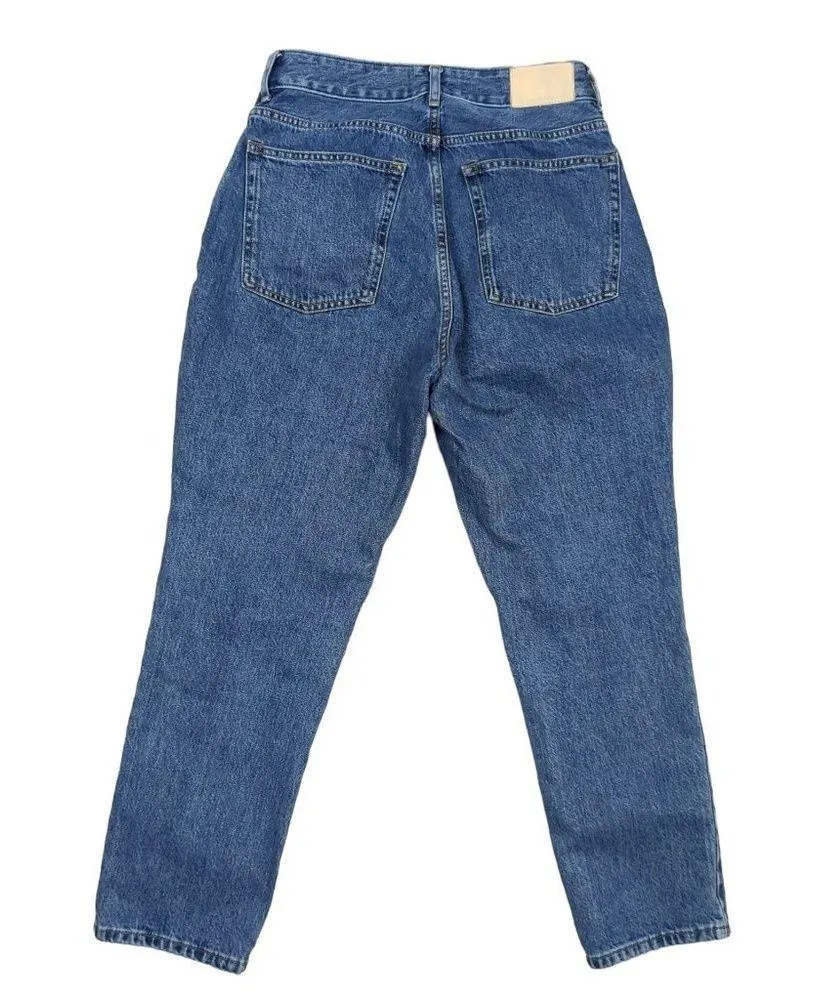 Everlane The Curvy 90's Cheeky Straight Crop Jeans Sz 28 - Image 2