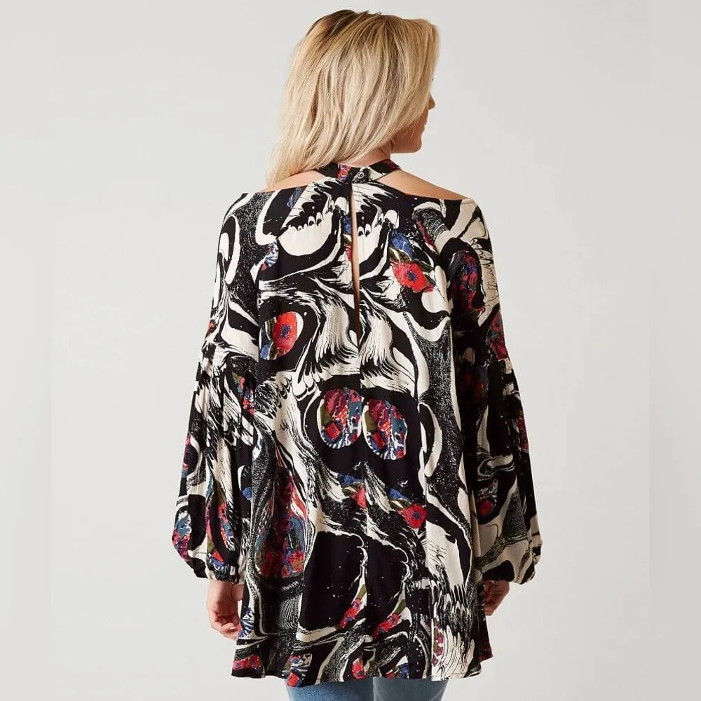 Free People Drift Away Tunic Dress Size Small - Image 4