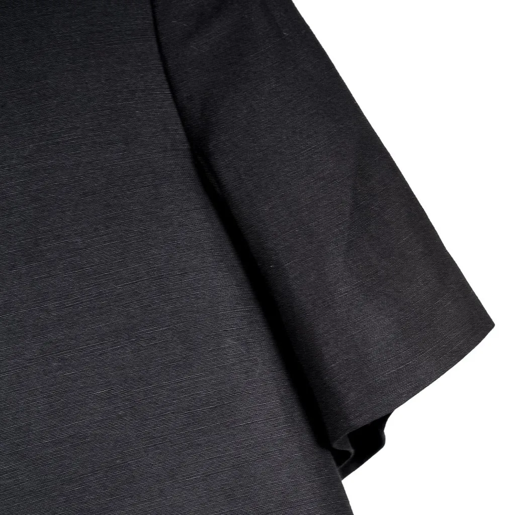 Kasper ASL Womens Dress Blazer 4 Black 90s Career Casual Linen Blend Business - Image 5