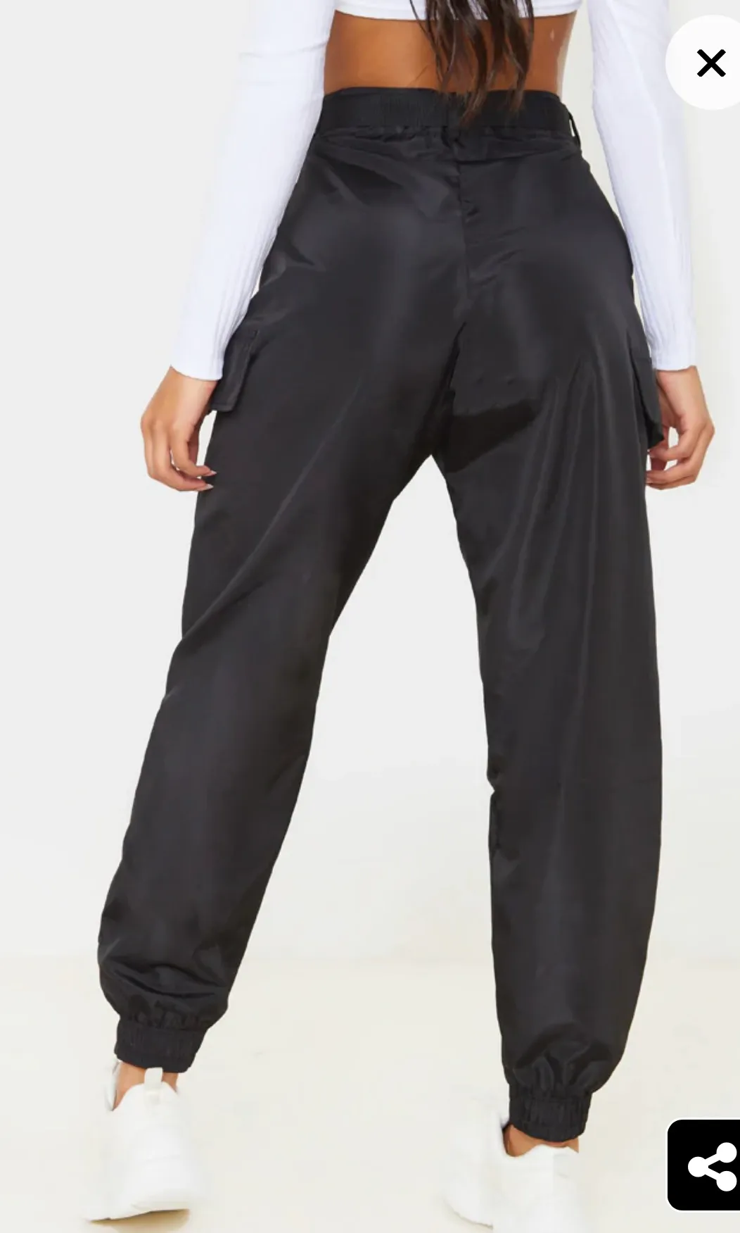 Black Shell Pocket Jogger - Image 2