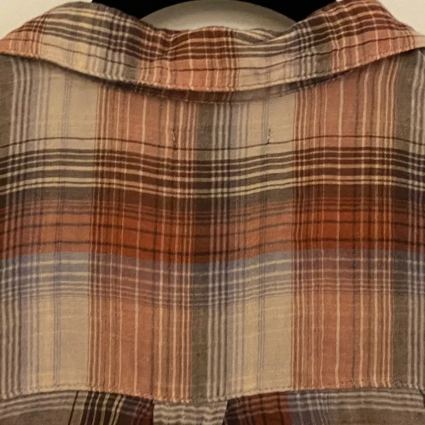 BDG Button Down Long Sleeve Pocket Flannel Women's Sz Large - Image 11