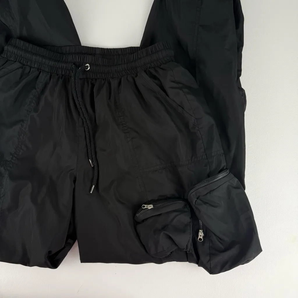 PacSun Black Women's Cargo Pants - Image 2