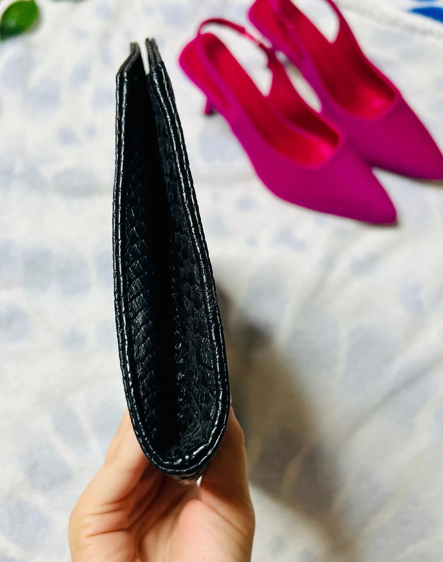 Leather  Clutch - Image 8