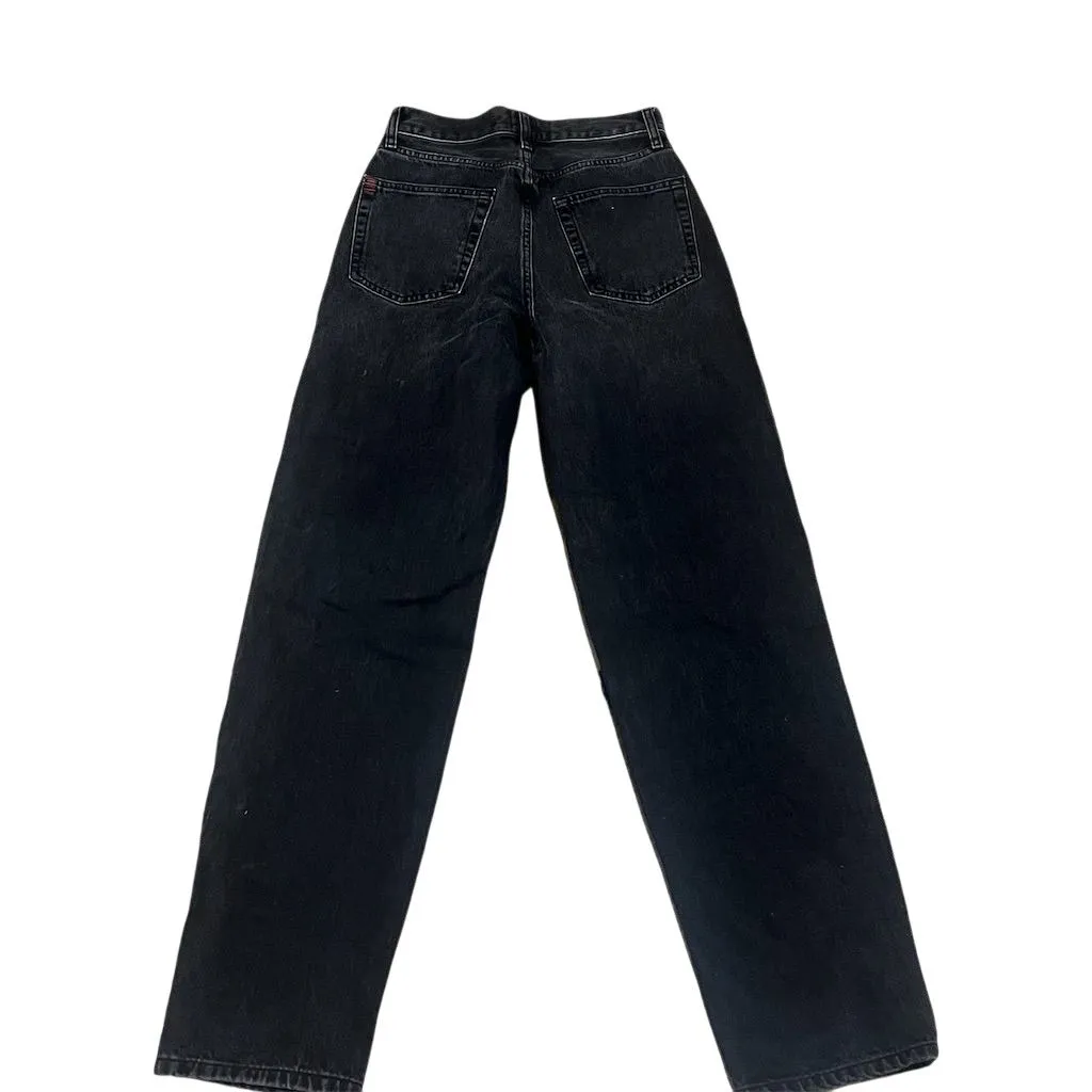 BDG Urban Outfitters Women's High-Rise Baggy Distressed Jeans 26 Black - Image 5