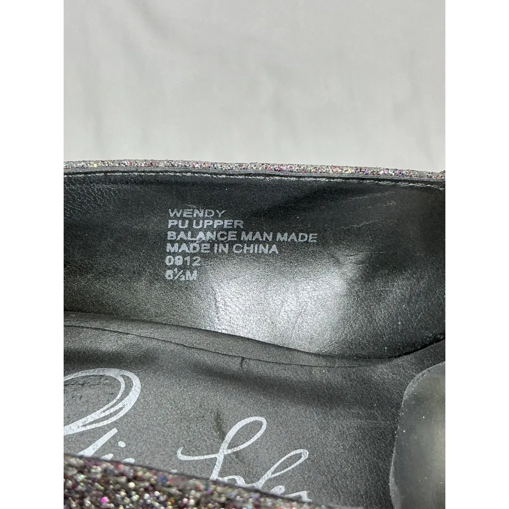 Womans Romantic Soles Wendy Rose Gold Glitter Platform Pumps 6.5 M - Image 7