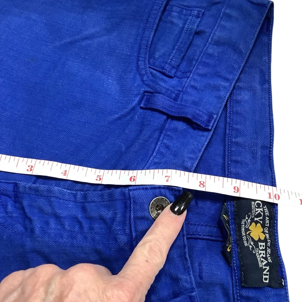 Lucky Brand Women's Vibrant Blue Riley Shorts WORN ONCE - Image 5