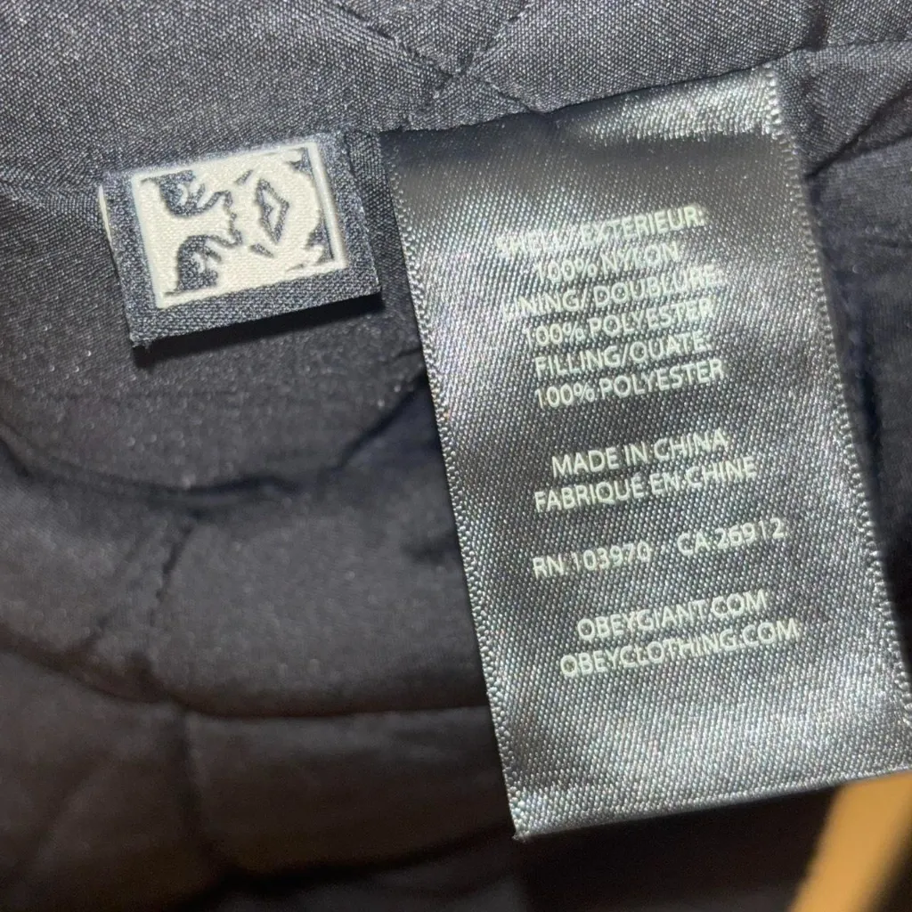 OBEY - Ace Women's Jacket, Black - Image 7