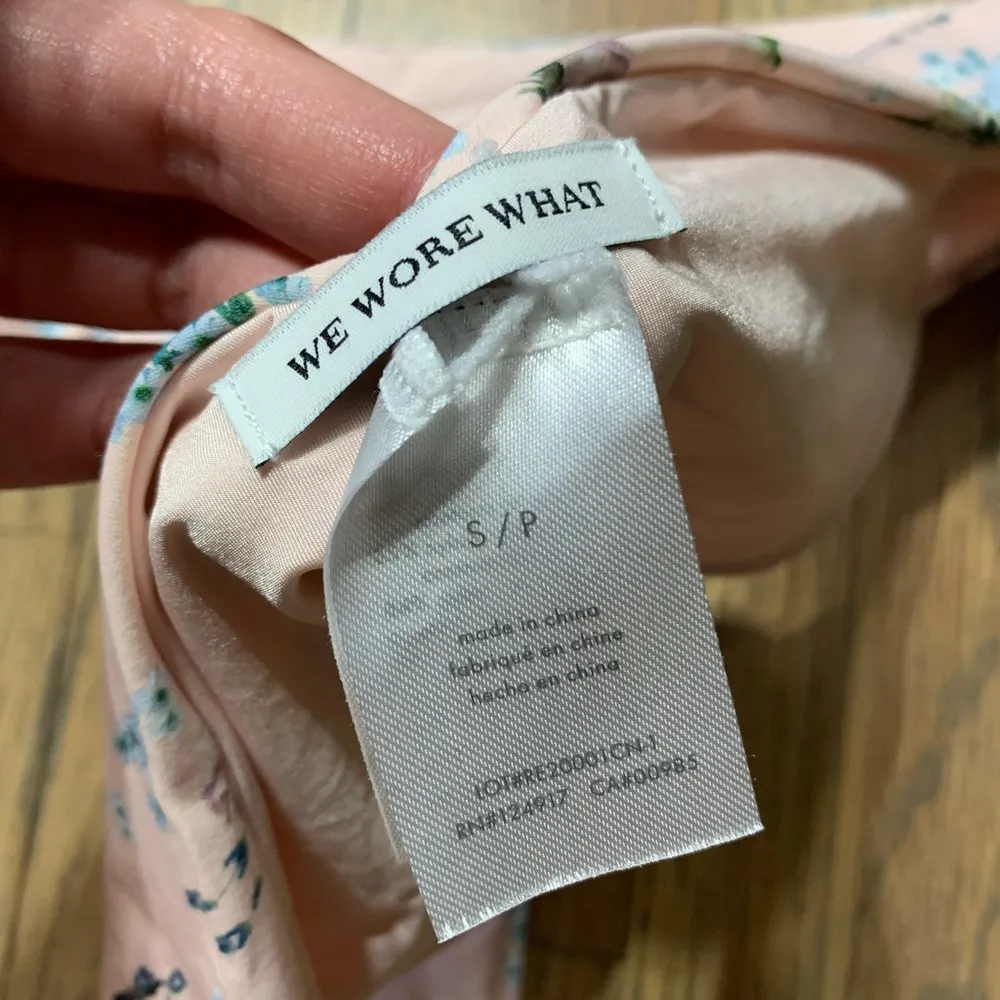 NWT We wore what Delilah bottom dry flowers evening sand small swimsuit - Image 6