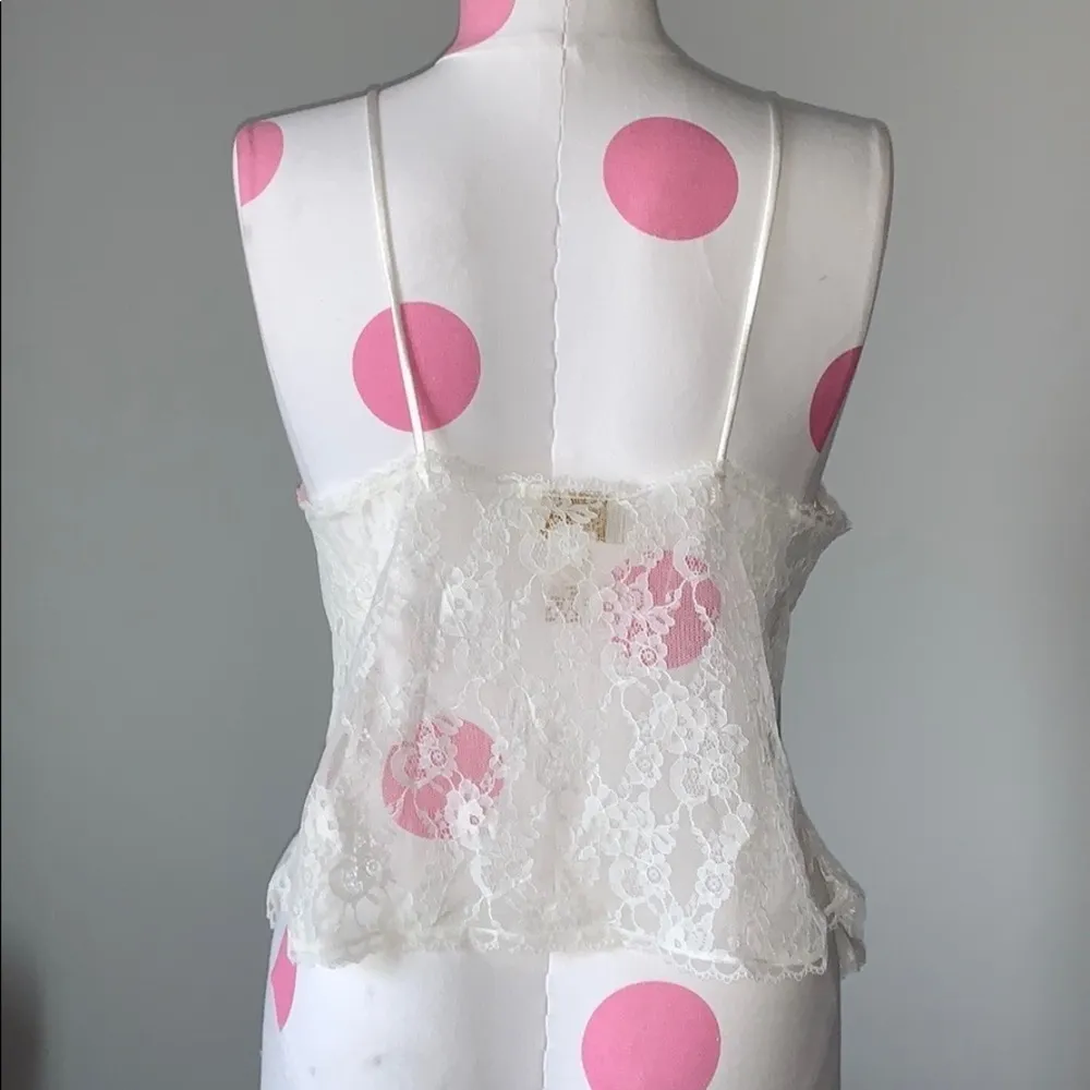Vintage Victoria’s Secret Satin Rosette Camisole - Image 8