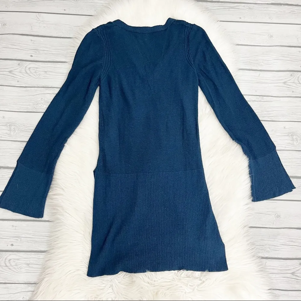 Free People Navy Tunic Sweater - Image 5