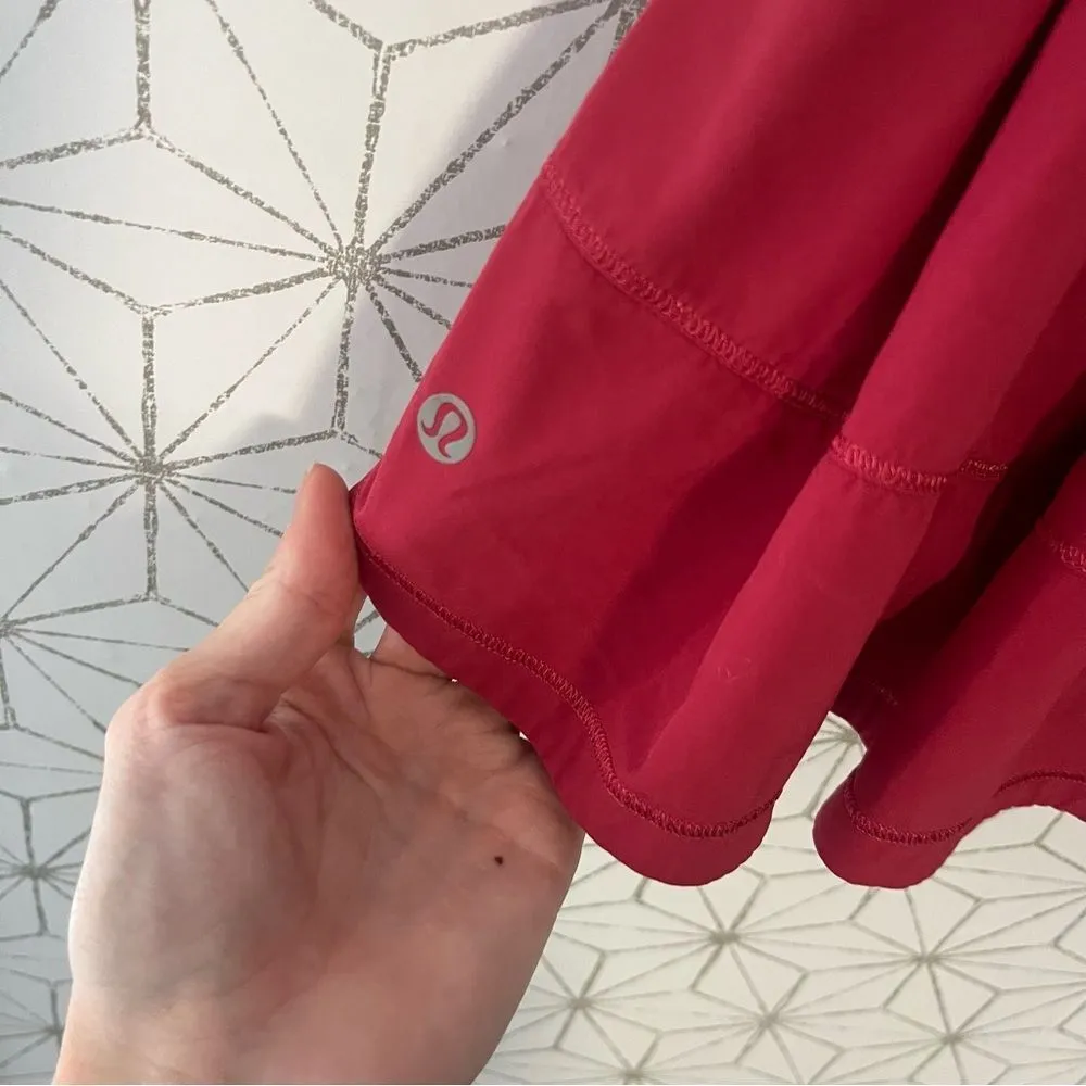 Lululemon Pace Rival Skirt Ziggy Cranberry - Image 8
