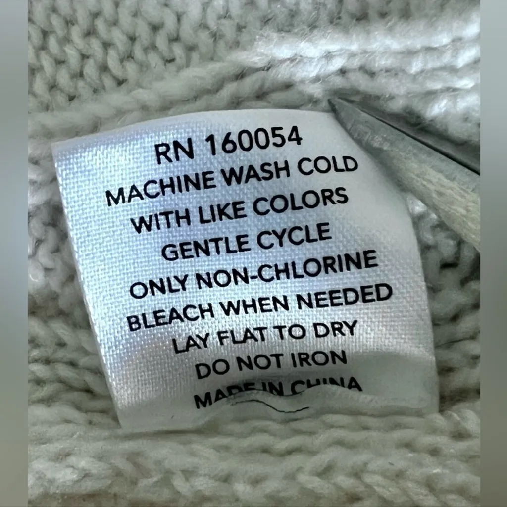 ASCOT+HART Wide Leg Graphic Yarn Knit Sweater Pants Off - Image 12