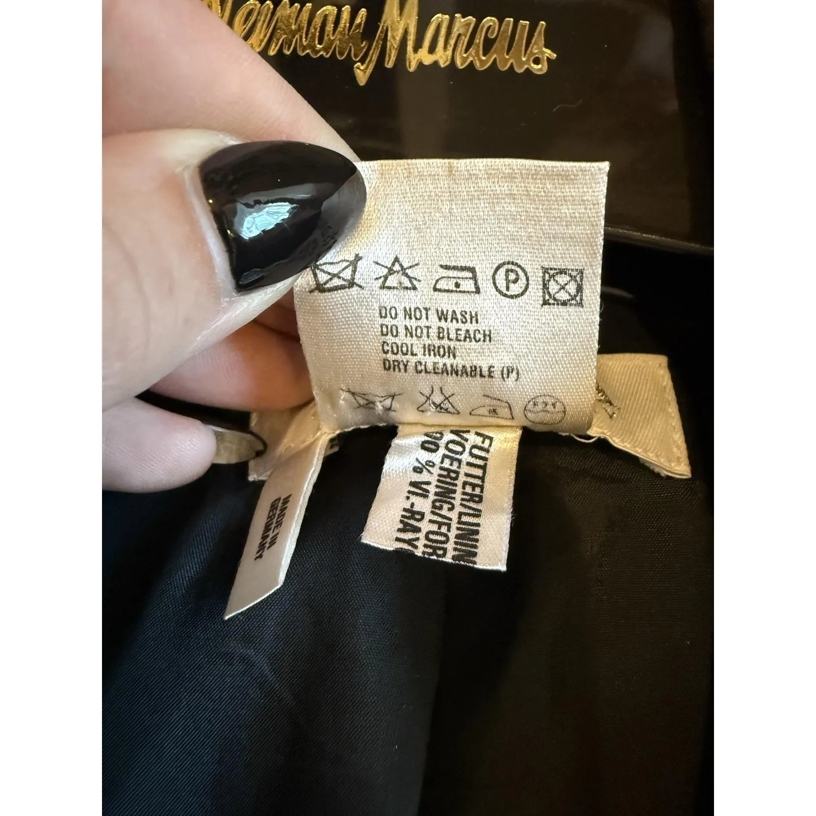 VINTAGE Escada Margaretha Ley Skirt Suit Womens 34 Silk Wool Brown Jacquard 90s Size undefined - Image 6