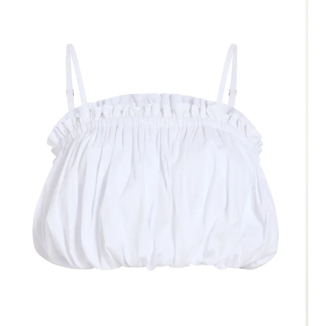 New Cinq a Sept Women's White IVEE Sleeveless Top Size XL - Image 3