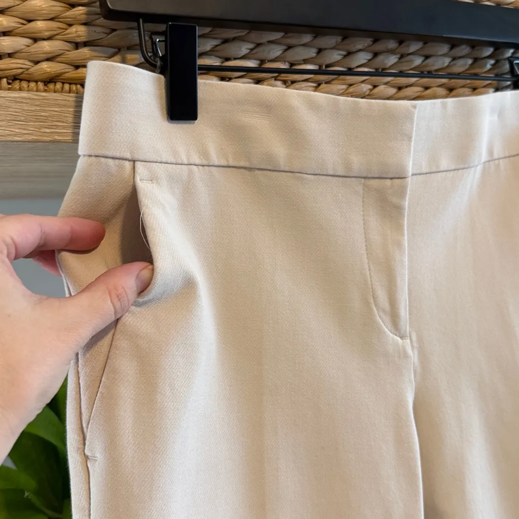 Ann Taylor Mid-Rise Kate Fit Cropped Stretch Cotton Career Dress Pant Trouser, 2 - Image 4