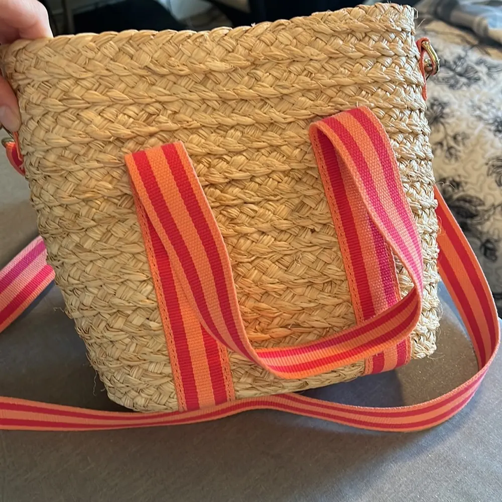 J.Crew Raffia tote bag - Image 10
