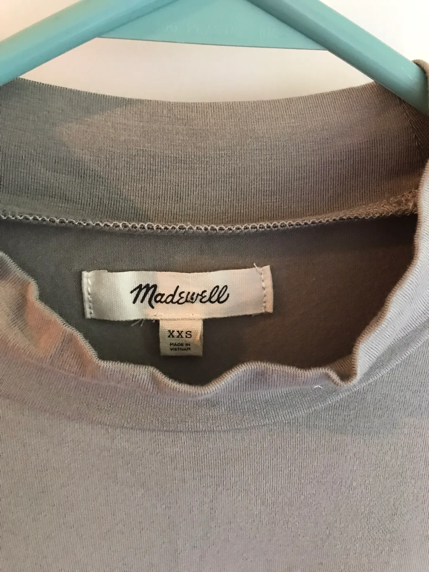 Sand washed Mock neck Top - Image 6