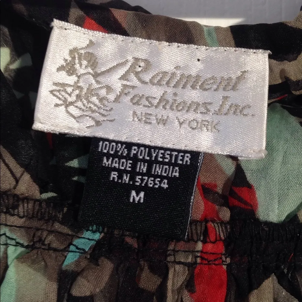 FINAL MARKDOWN Ladies' Sheer Chiffon Coverup (M) Size M - Image 3