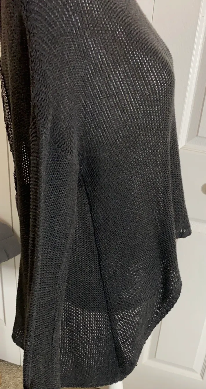 Chandelier Skull Bling Oversized Sweater Black - Image 5