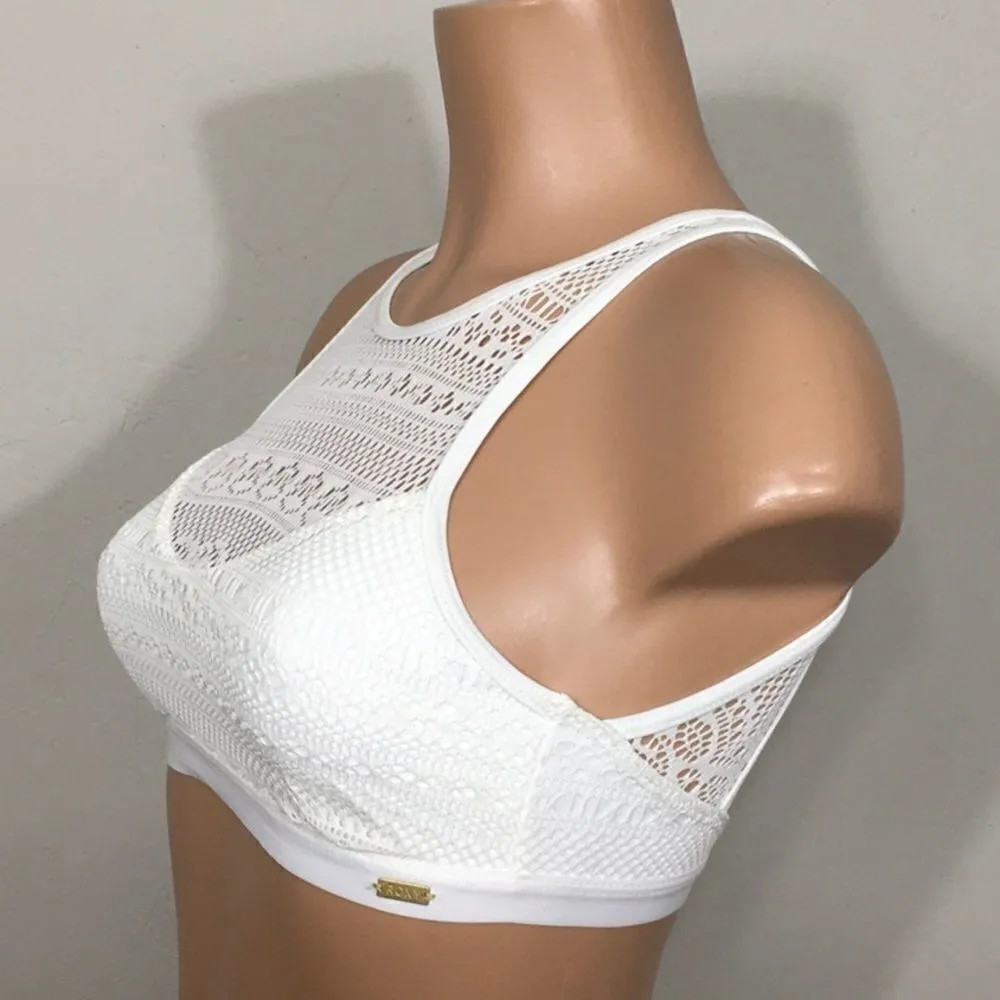 Roxy  ivory crochet bikini set. New - Image 11