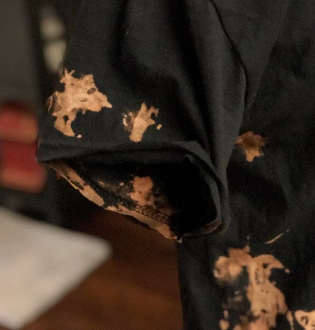Boutique NEW Chris Stapleton hand bleached tee  - Image 6