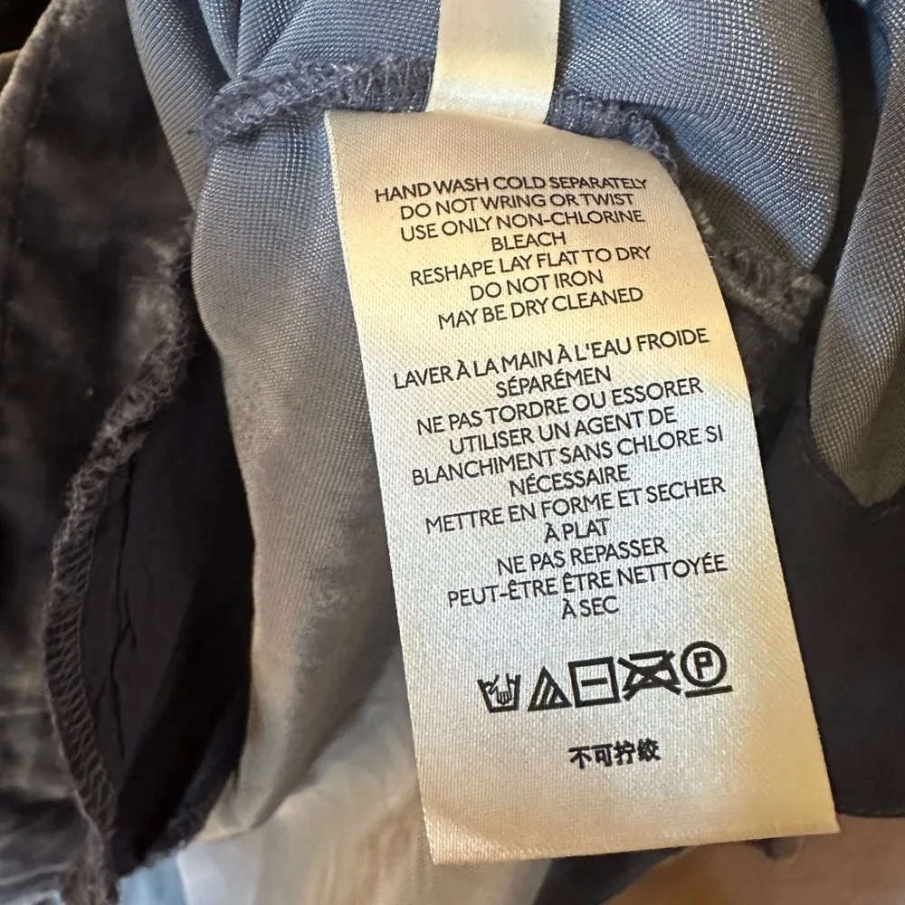 Anthropologie slate blue Melody velvet tunic dress size small - Image 8