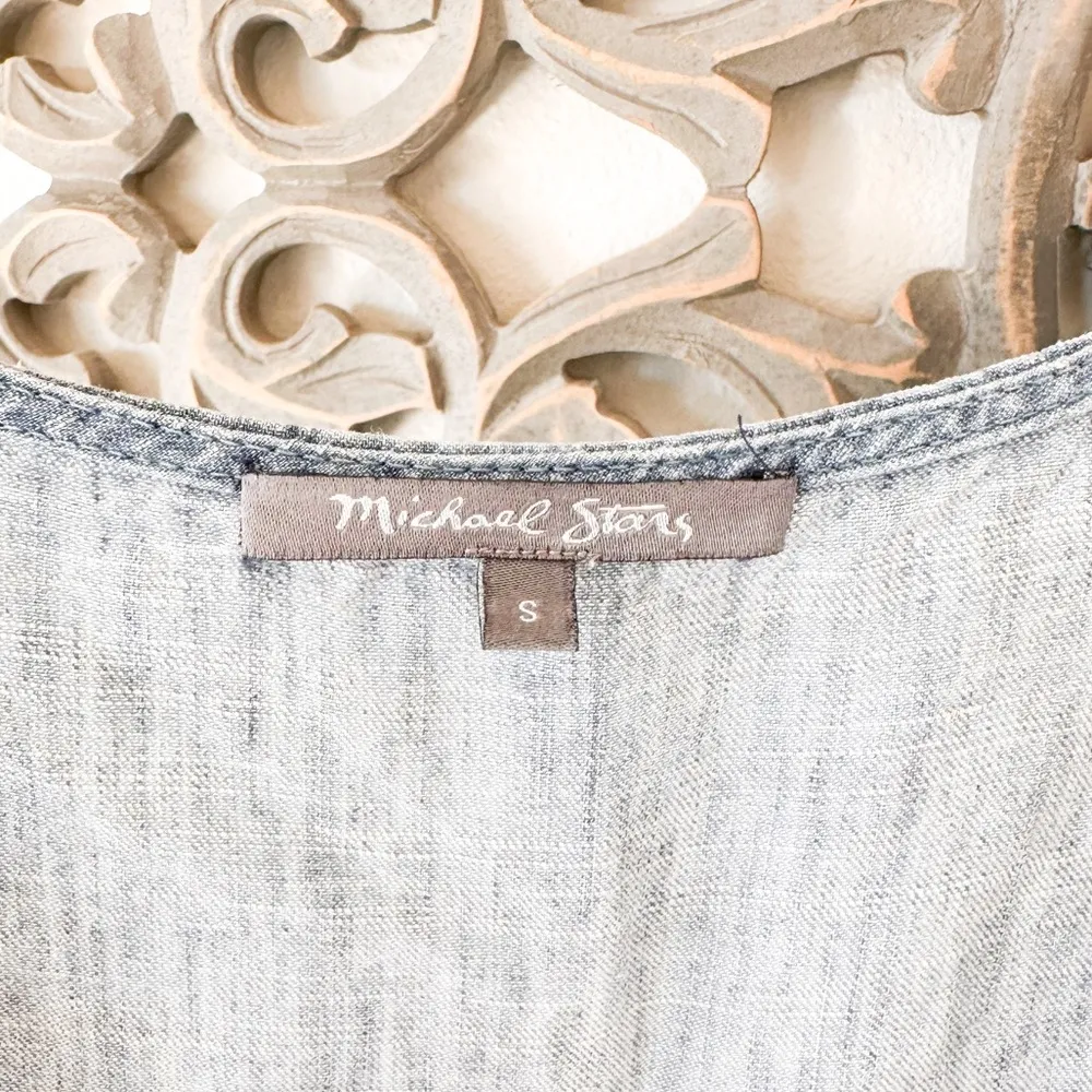 Michael Stars Denim Dress - Image 3