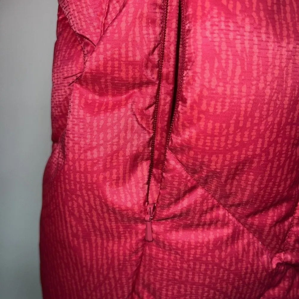 Nike ACG 3 Outer Layer Womens Pink Puffer Winter Coat SZ S Barbiecore Down Hood - Image 2