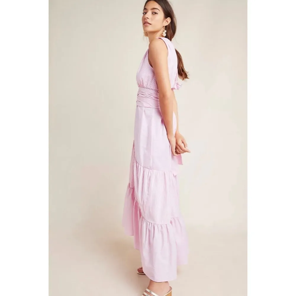 NEW MISA Los Angeles Anthropologie Kensie Tiered Maxi Dress - Image 2