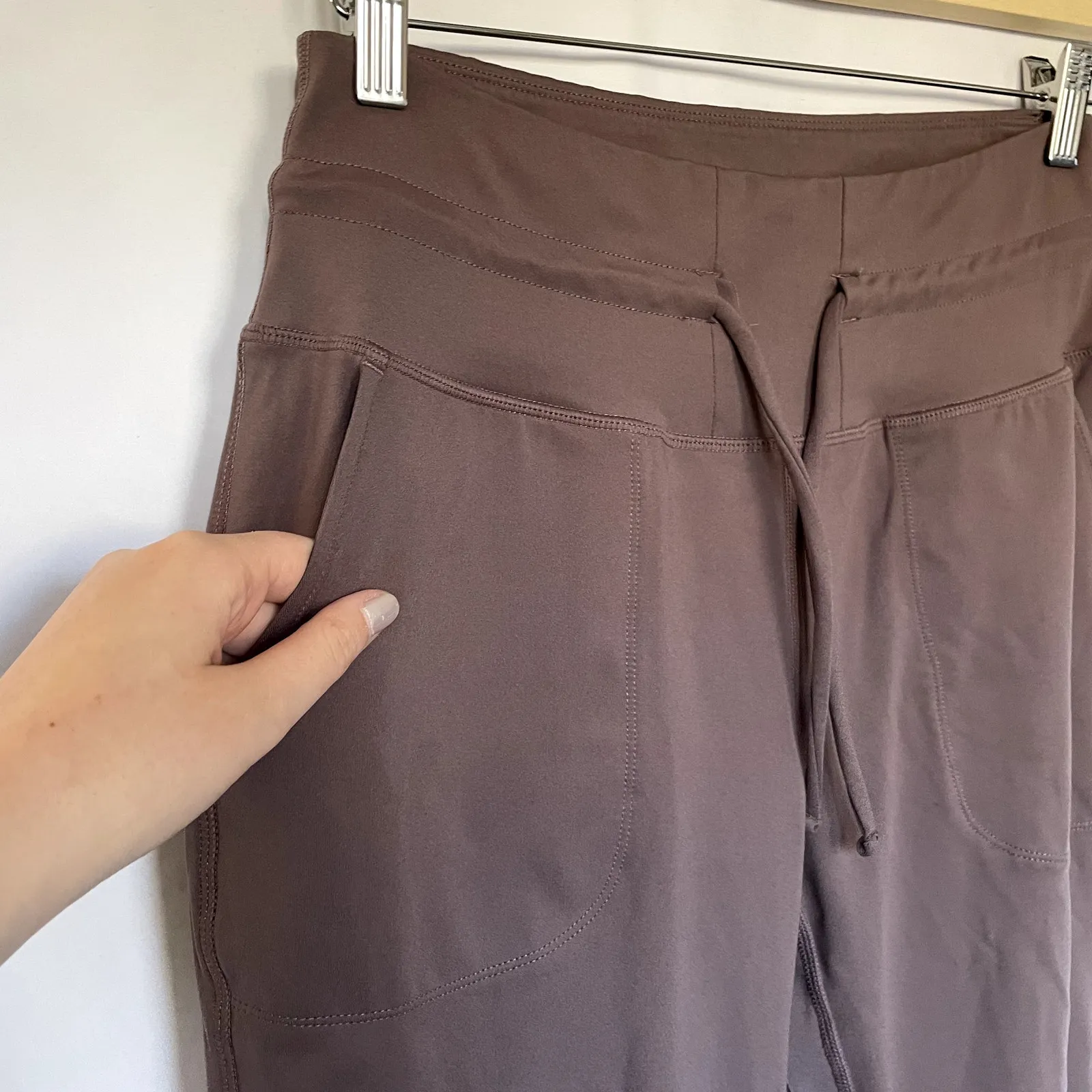 Mondetta purple bootleg high waist yoga pants women's M performance & luxury - Image 3