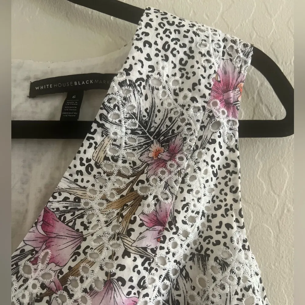 White House Black Market Blouse sz 6 - Image 2