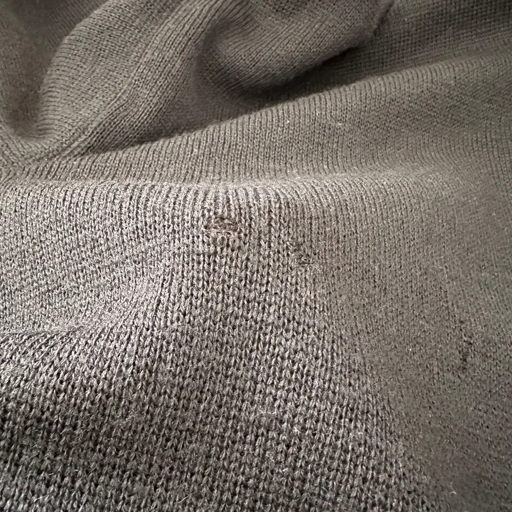 Pendleton Vintage Black Wool V Neck Button Front Cardigan Sweater Size S - Image 7