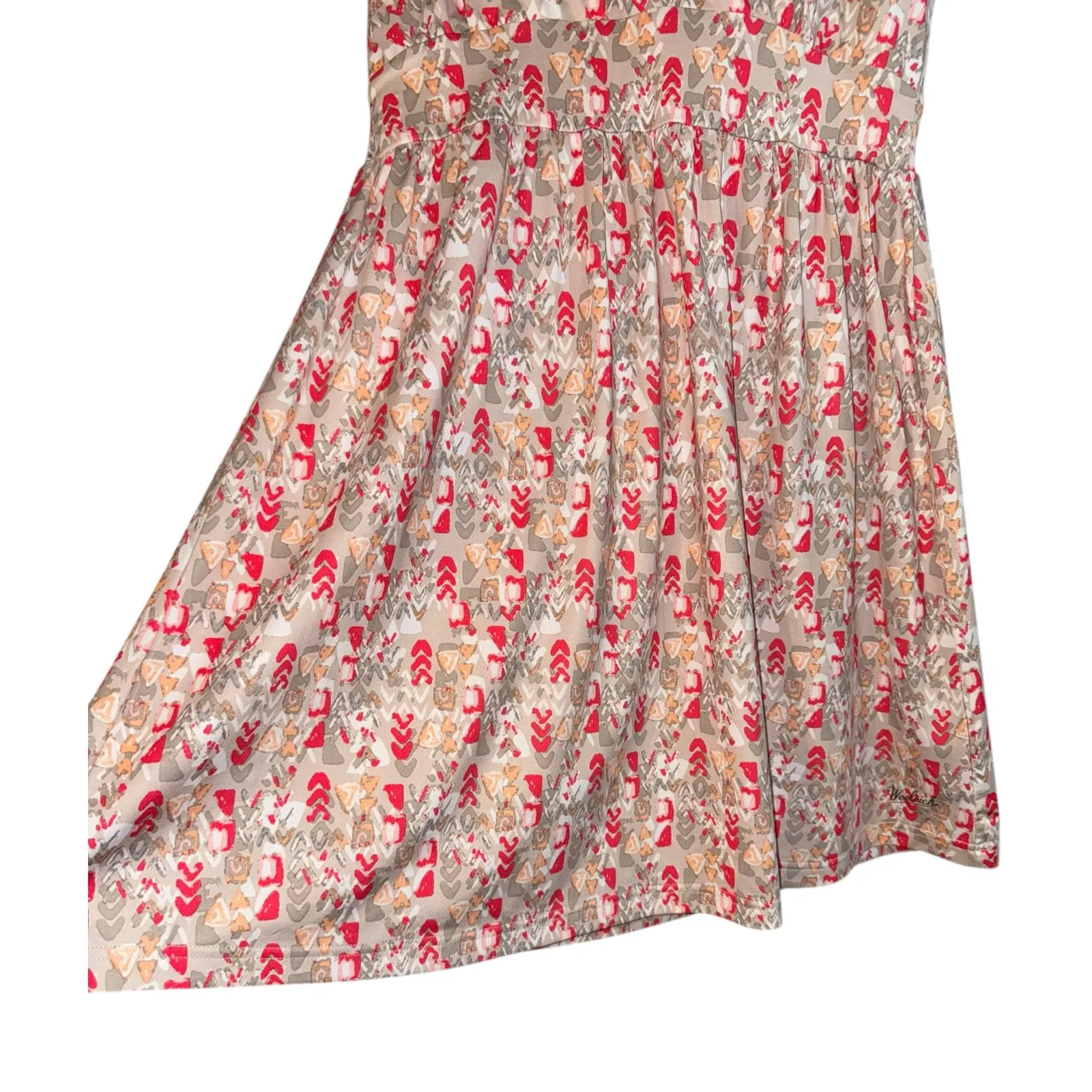 Woolrich Faux Warp Dress Women's Small Aztech Southwestern Geometric Lightweight - Image 3