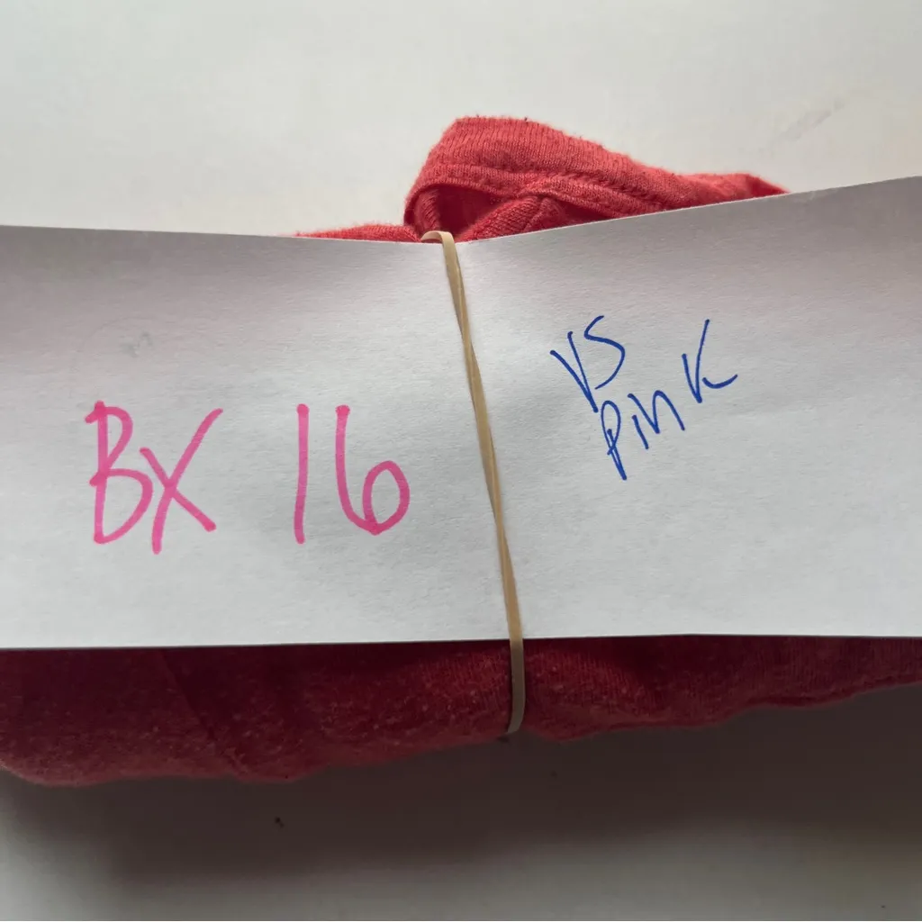 PINK Victoria's Secret Red Love Tee - Image 8