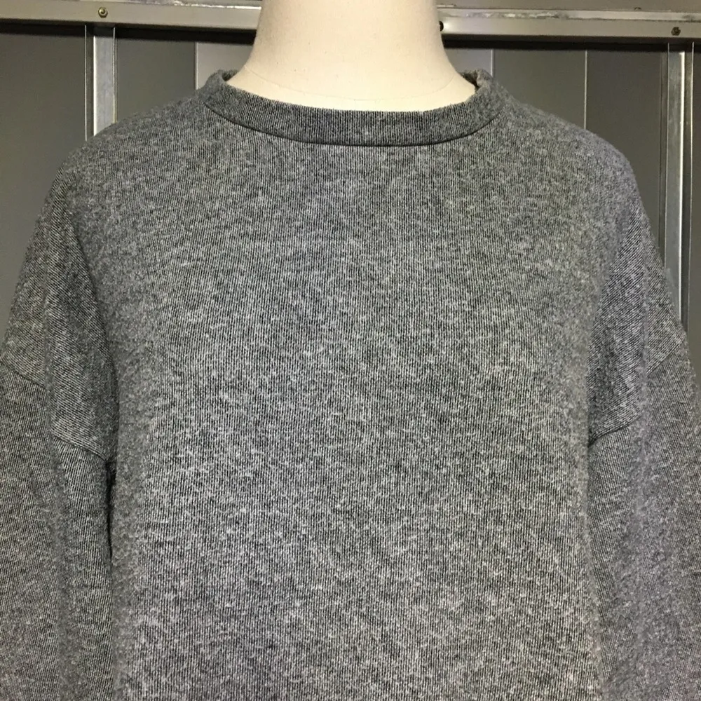 TRF Trafaluc Gray Sweater, Medium - Image 2