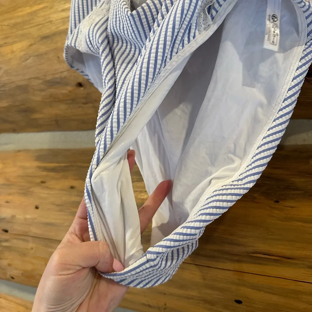 By Anthropologie Striped Bikini Bottom - Image 6