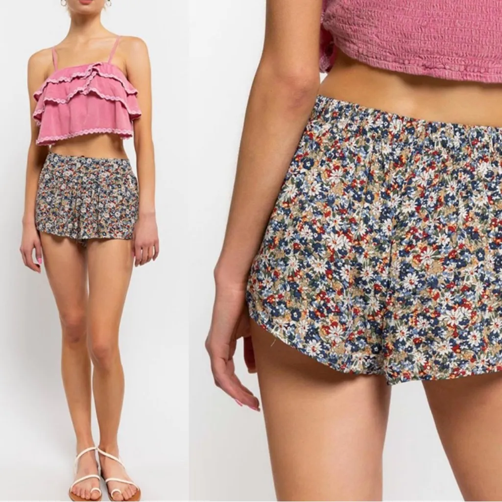 🆕POL Lightweight Bohemian Beach/Lounge Shortie S🆕 - Image 2