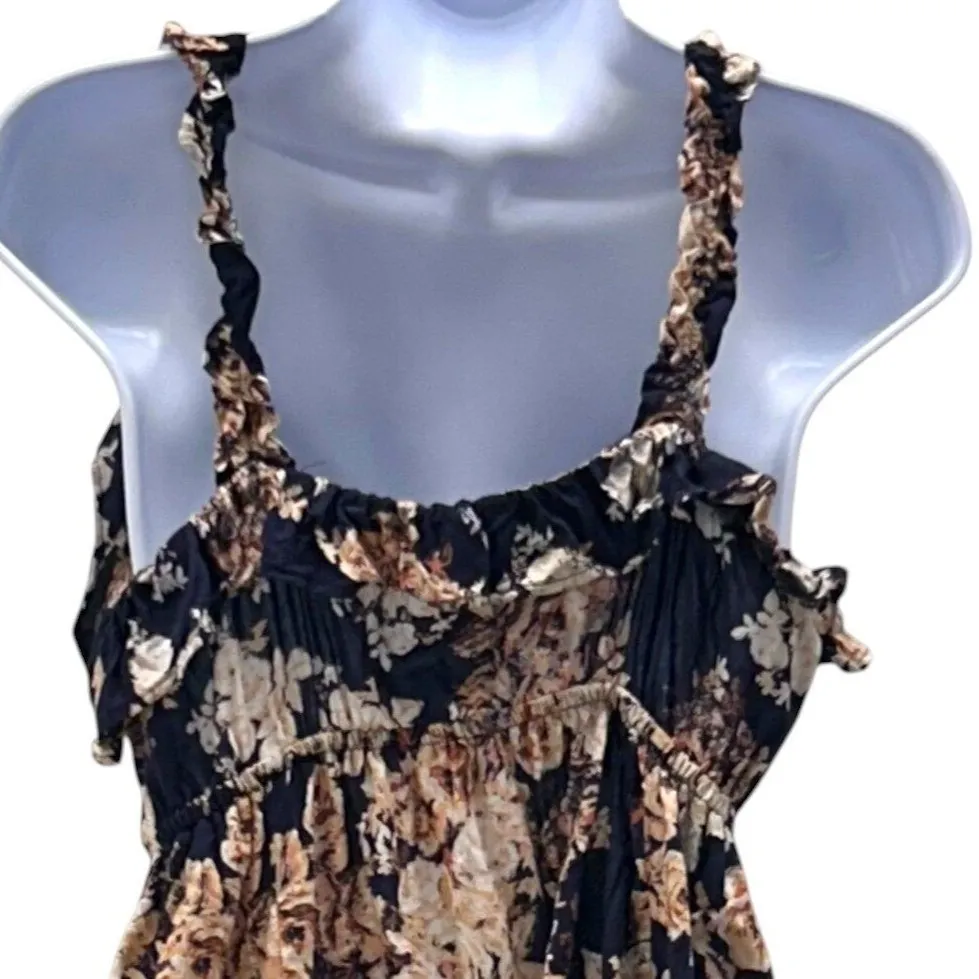 Angie Vintage Babydoll Mini Dress Large - Image 5