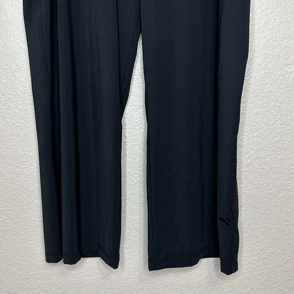 Athleta Black Skirted Side Tie Athletic Capri Leggings - Image 4
