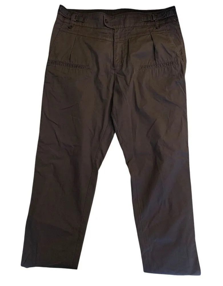 Dolce and Gabbana cargo utility wide leg baggy pants Made In Italy women's 52 - Image 1