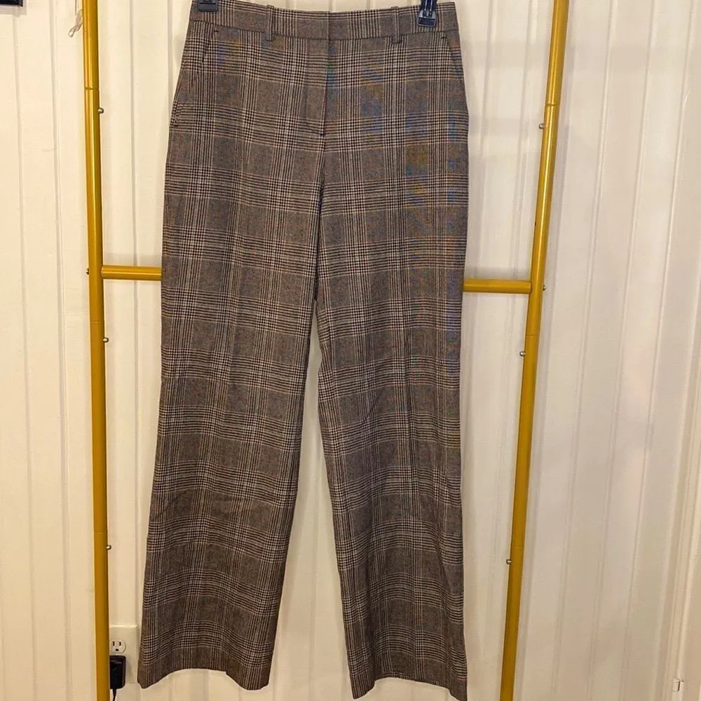 Zara Plaid Gaucho Pants - Image 2