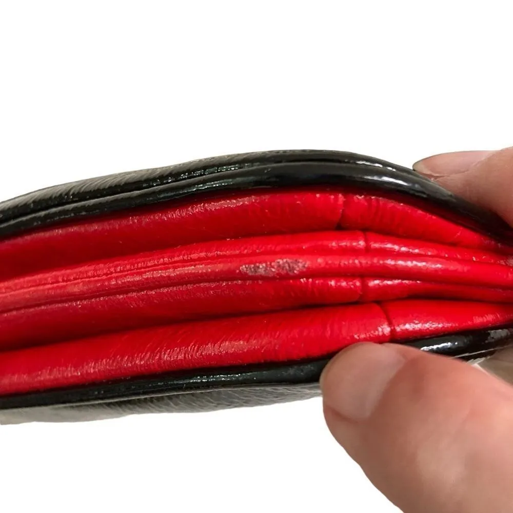 Kate Spade New York Journal Darcy Black Patent Leather Hand Bag Gold Chain Strap - Image 12