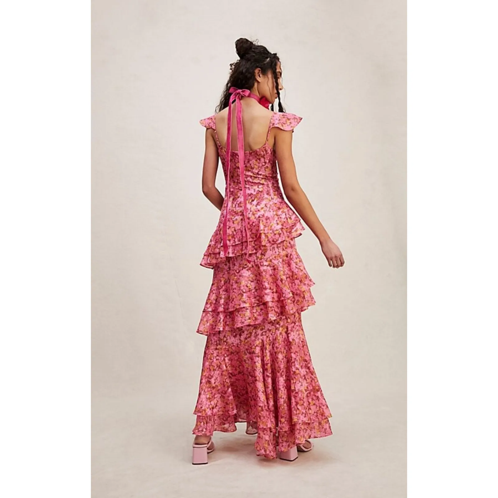 New! Hutch x Free People Miah MaxiDress Sz 2 $392‎ - Image 3