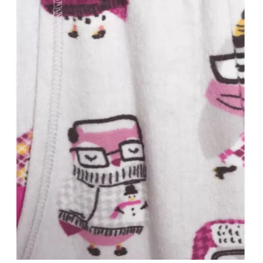 Womens Secret Treasures Sleep Jogger Size S 4-6 Gray Owl Velour Super Soft New - Image 5