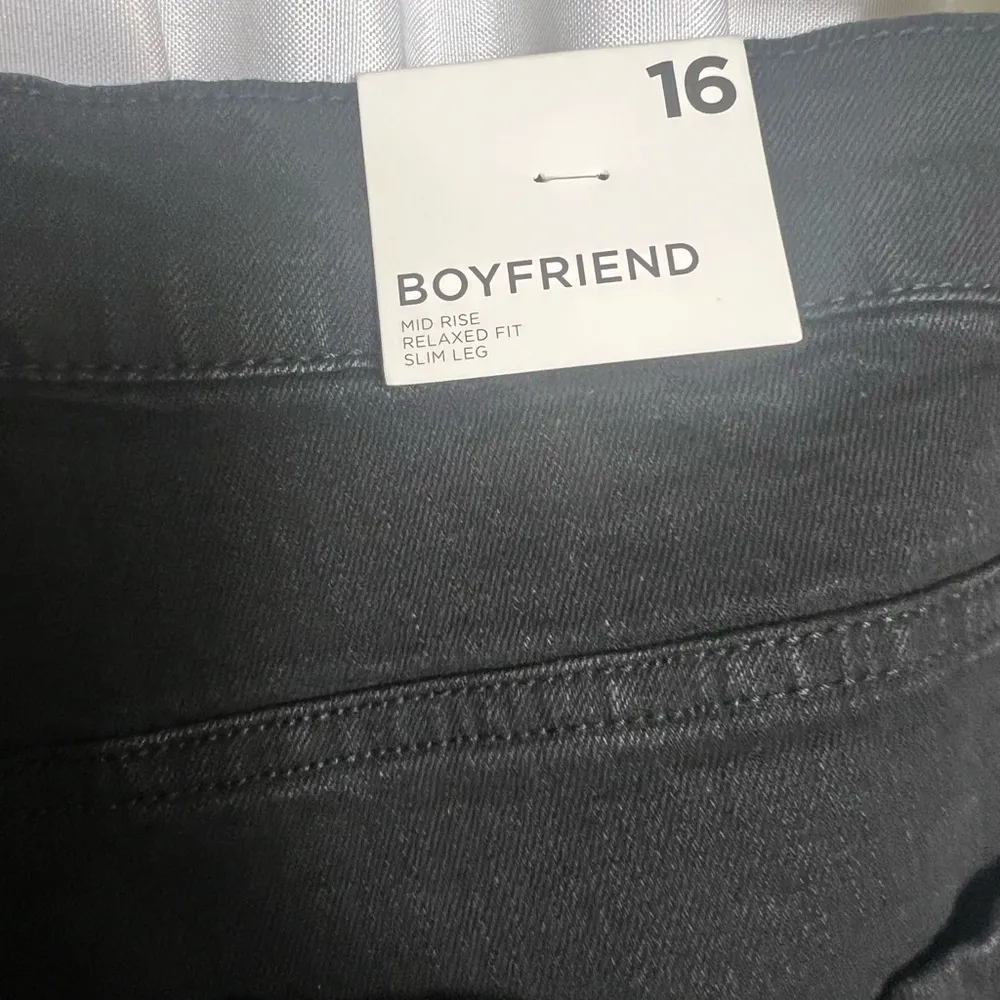 Forever 21 Womens Boyfriend Mid Rise Relaxed Fit Slim Leg Plus Size 16 NWT - Image 5