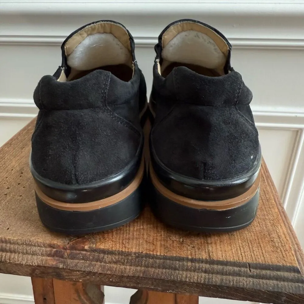 NWOB Fidelio Namir Slip On Black Nubuck $240 7.5uk 9.5us Size 9.5 - Image 7