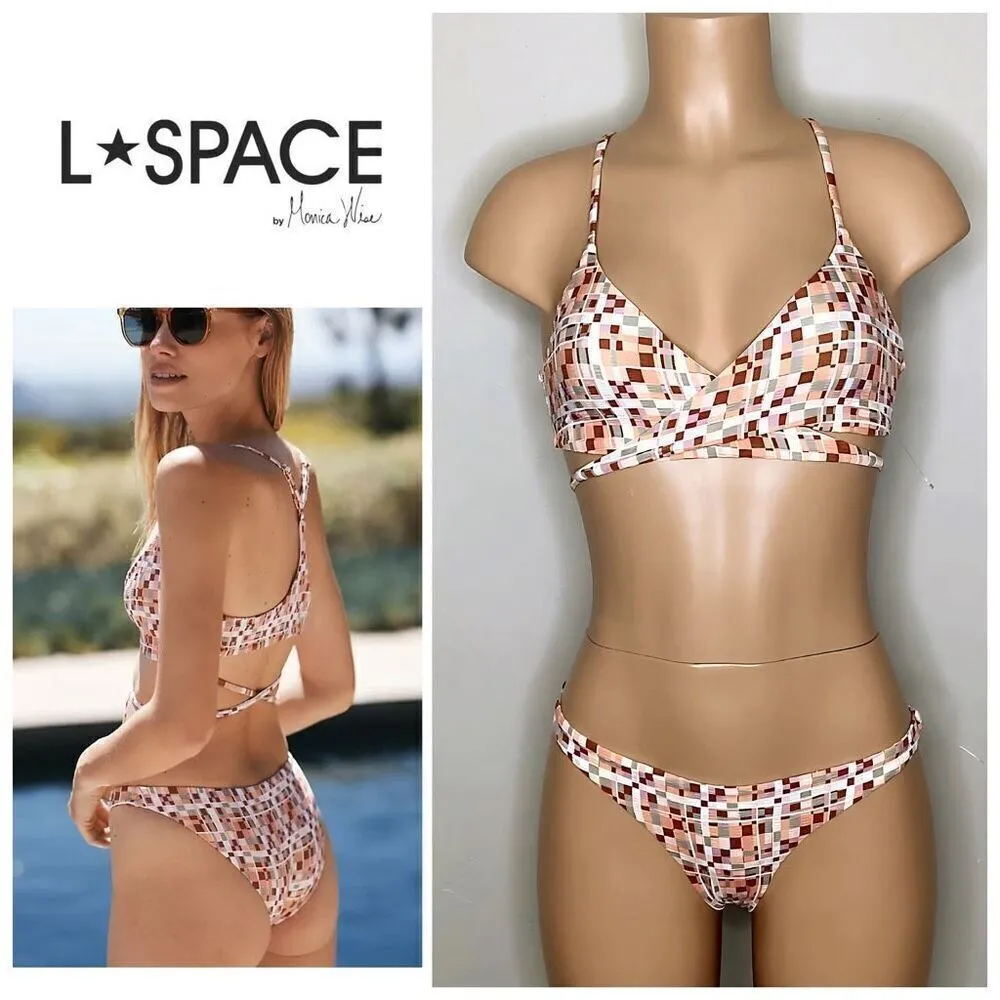 New. L*SPACE bikini set. Medium. Retails $214. Runs small - Image 12